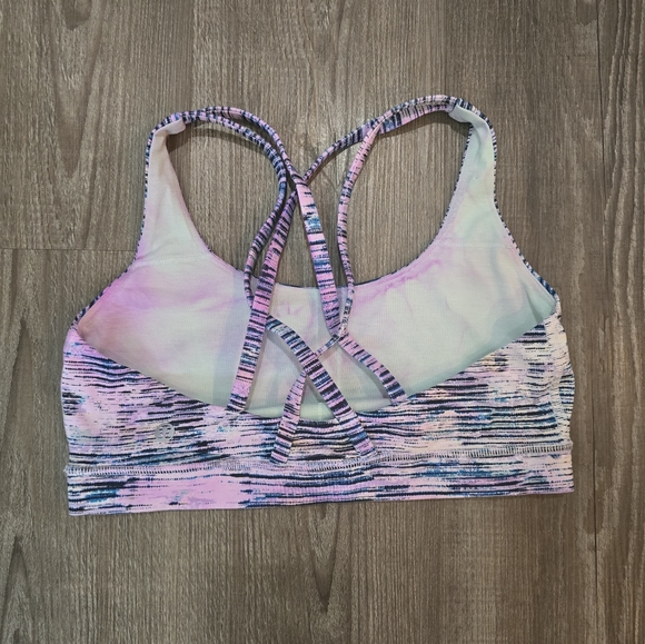 Lululemon sports bra multicolor 4 strap size 8 - Picture 2 of 4